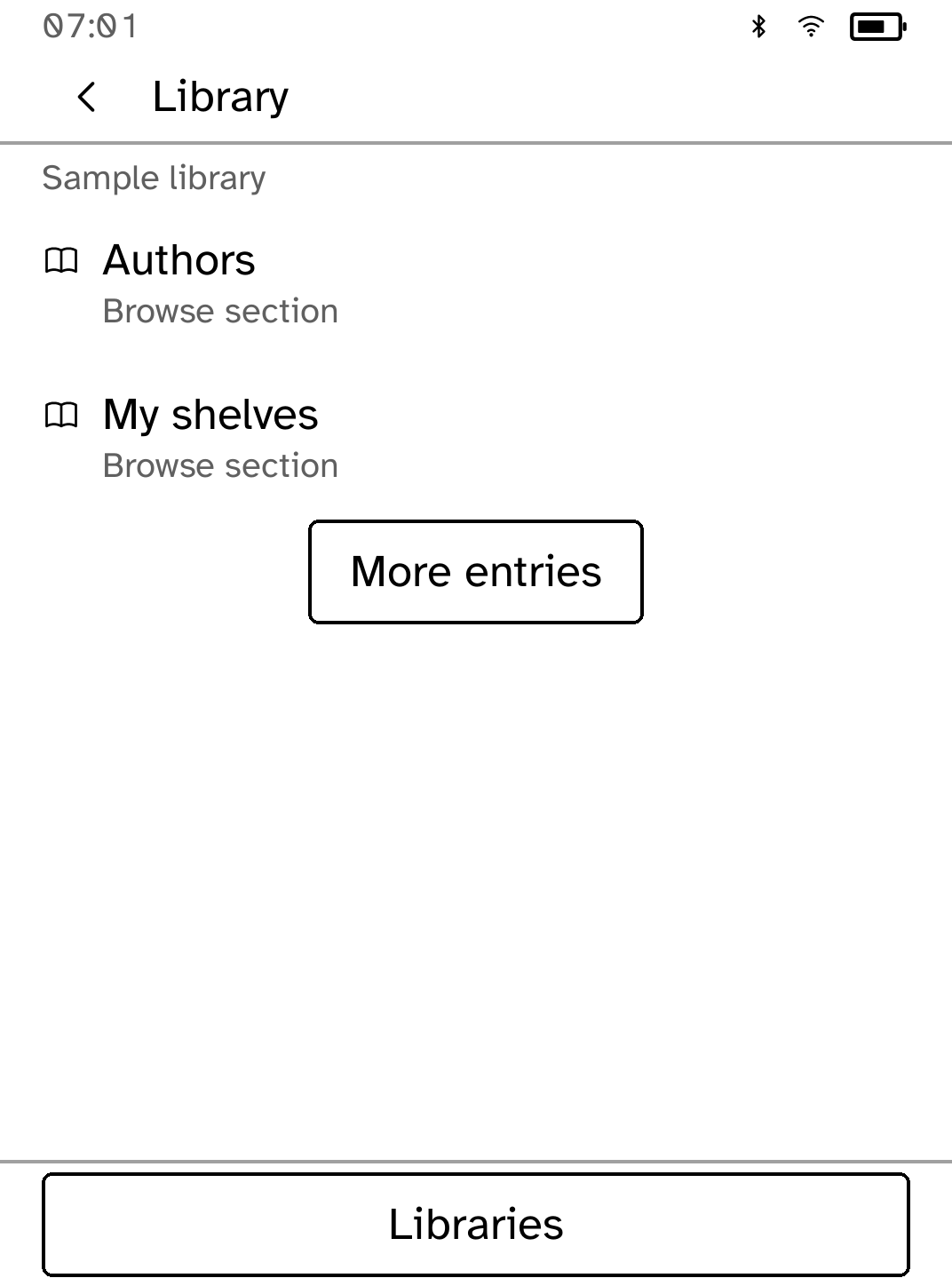 Library: Catalog