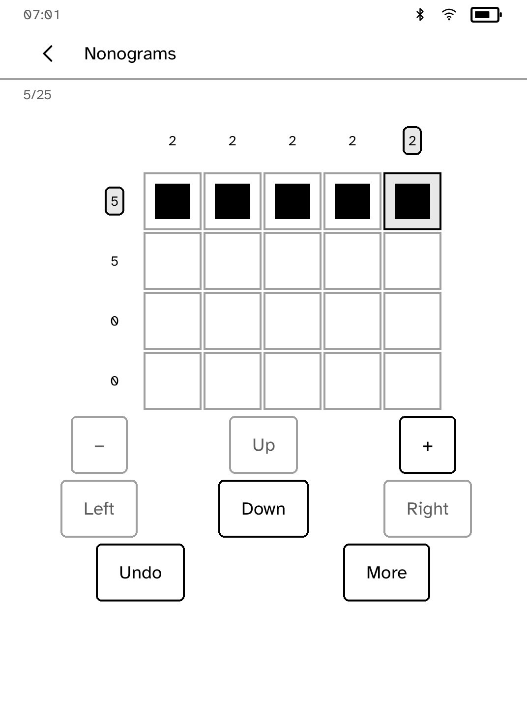 Nonograms: Play