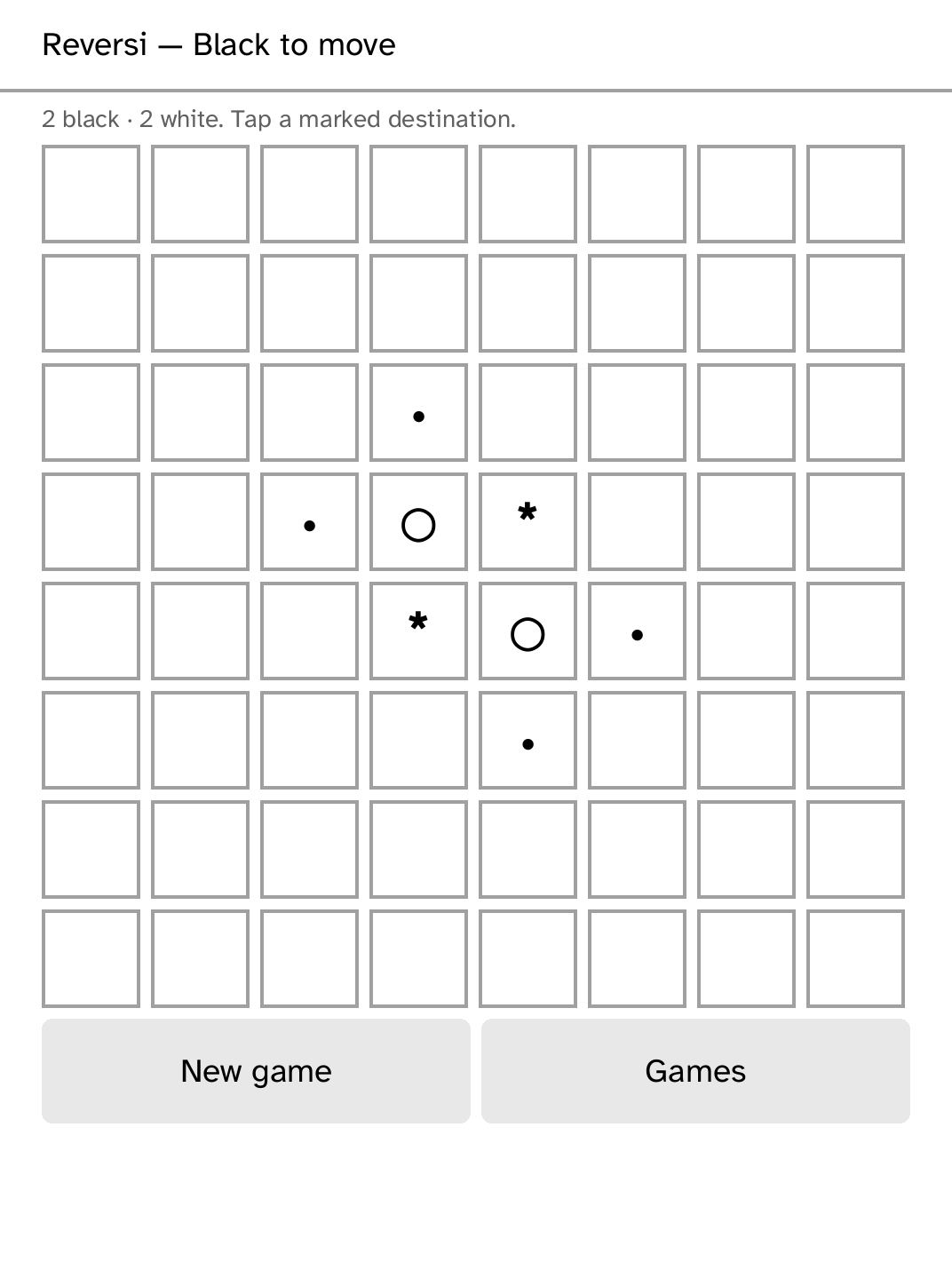 Parlor: Reversi