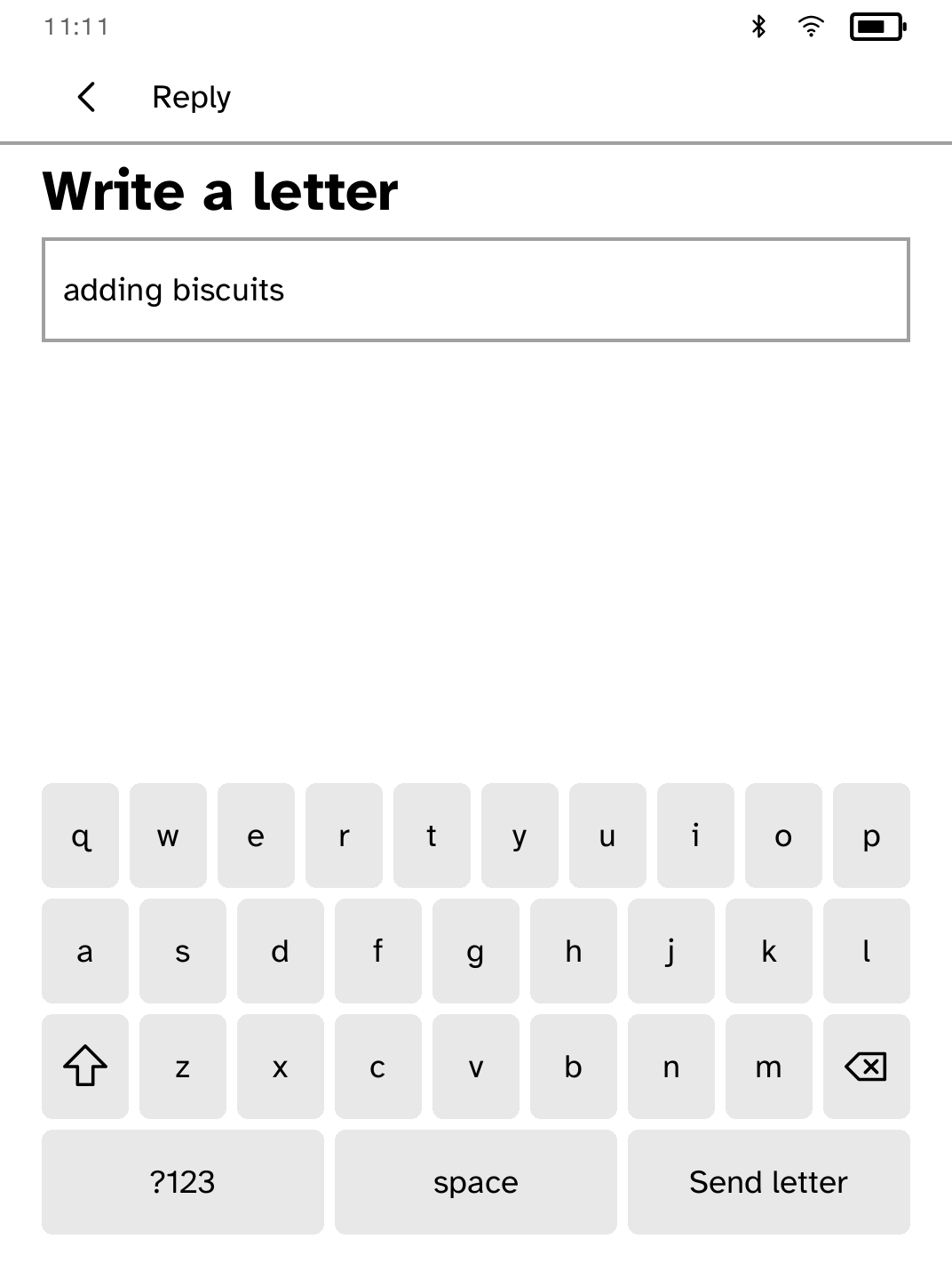 Post: Writing a reply